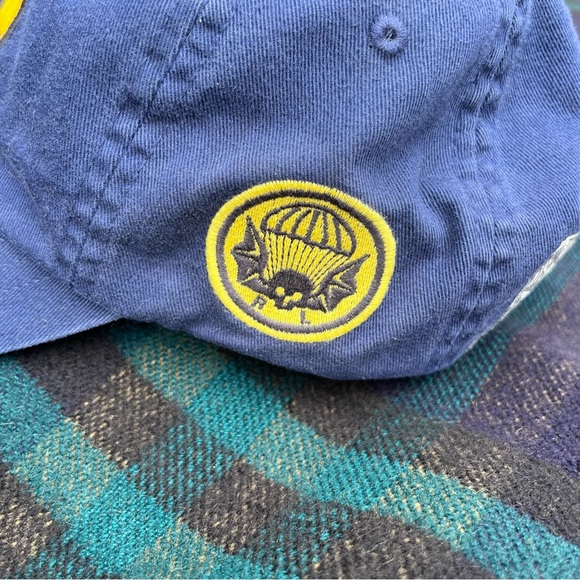 ‼️SOLD‼️ Vintage Polo Ralph Lauren Skull Anchor Naval Patch Cap - Picture 3 of 9